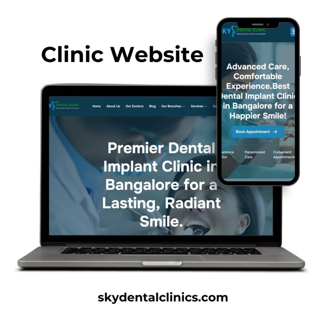 Clinic Website image