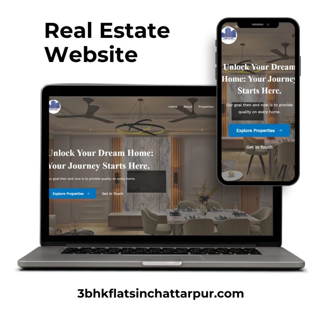 Real Estate Website image